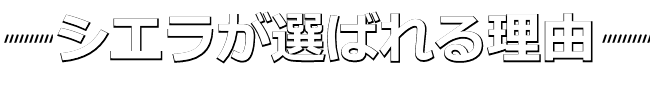 選ばれる理由